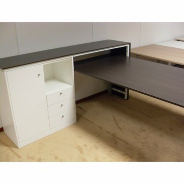 Bureauset U4 tafel + bijpassende kast [5]  U4 bureau set tafel + kast 1