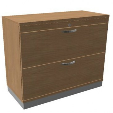 Oka houten hangmappenkast  2 laden 100 breed  SBHAC24 0