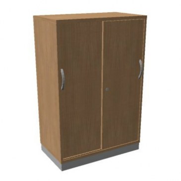 OKA houten schuifdeurkast 120,3x80x45 cm  SBCCE22 0