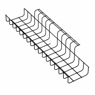 Kabelgoot TRAD 490 mm zwart  470700.490000000.000 0