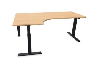 Assmann Montevo hoekbureau links 180x120x60/80 cm  STL181206L 2