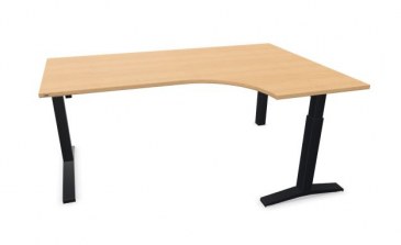 Assmann Montevo hoekbureau rechts 180x120x80/60 cm   STL181206R 1