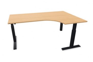 Assmann Montevo hoekbureau rechts 180x120x80/60 cm   STL181206R 2