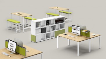 Assmann Solos bureau 200 x 80 cm  STA2008 1