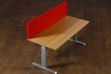 Akoestische desk-up scheidingswand B-MoVe 1600x400 mm  B-MoVe I-160040058 0