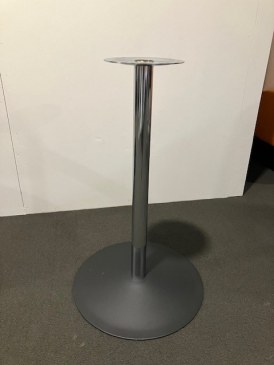 Zuilpoot chroom - zwart  Lena chroom 0