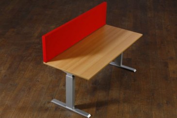 Brakels akoestische desk-up scheidingswand 1200x400 mm  Desk-up paneel 1250x400 0