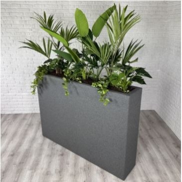 AcoustiStof® Plantenbak hoog 1200x1250x350 mm   plantenbak hoog 12001250350 0