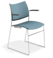 Casala Curvy vergaderstoel met armleggers    3