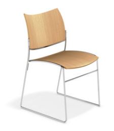 Casala Curvy vergaderstoel zonder armleggers  1288/00 4