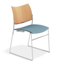 Casala Curvy vergaderstoel zonder armleggers  1288/00 5