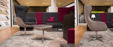 Febru Cosy loungestoel voetenbankje  206057 1