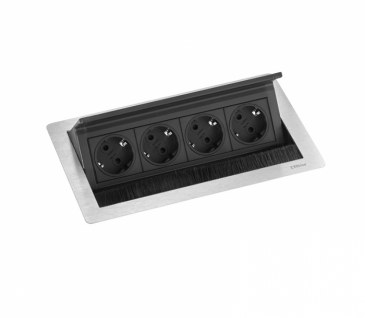 Evoline Inbouw Powerbox Flip Top Push Medium 4x Stroom  4730051.04000001.096 0
