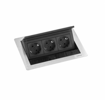 Evoline Inbouw Powerbox Flip Top Push Small 3x Stroom  4730051.03000001.096 0
