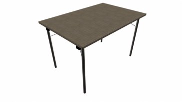 Febru Basic Klaptafel 120 x 80 4-poot  2352011 0