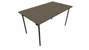 Febru Basic Klaptafel 140 x 80 4-poot  2352012 0