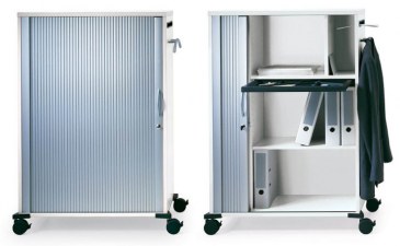 Febru Jaloeziedeurkast op wielen   40001501 1