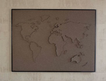 Götessons akoestisch wandpaneel Tell-us World-Map 160 x 120 cm  160120-1 2