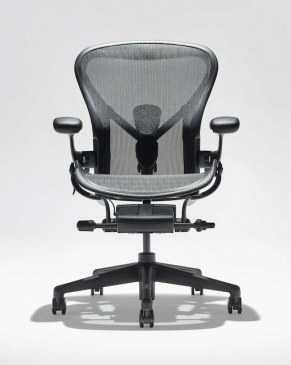 Herman Miller Aeron C - OBP Onyx Black bureaustoel   AER1C33DW ALP BK BLX BK C7 BK 23105 0