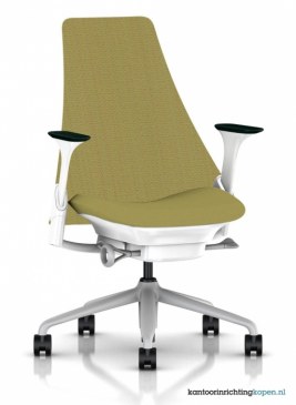 Herman Miller Sayl bureaustoel gestoffeerd  AS1EC32HA N2 65 BB 61 1D05 0