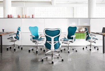 Herman Miller Mirra 2 lime bureaustoel MRF133  MRF1 1