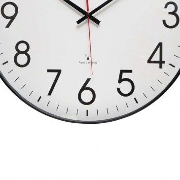 MAULclimb Wandklok Ø 47,7 cm – Stijlvolle Radiografische Klok met Grote Cijfers  9054890 4