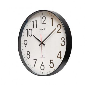 MAULclimb Wandklok Ø 47,7 cm – Stijlvolle Radiografische Klok met Grote Cijfers  9054890 1