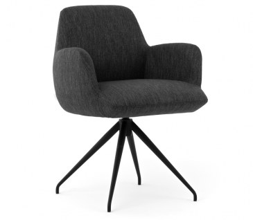 Moods vergaderstoel #101 M1012 metalen onderstel draaibaar  MOOD#101 M1012 0