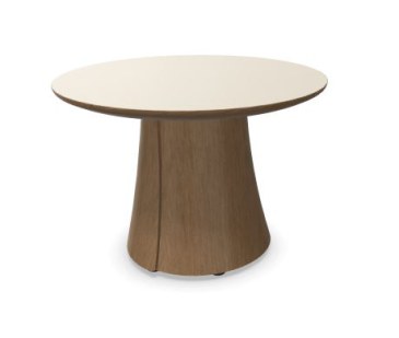 Narbutas Botany bijzet tafel rond Ø 60 cm met houten poot  CBD060 1