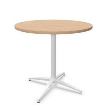 Narbutas Botany vergadertafel Ø 80 cm met metalen onderstel  CBE080 1