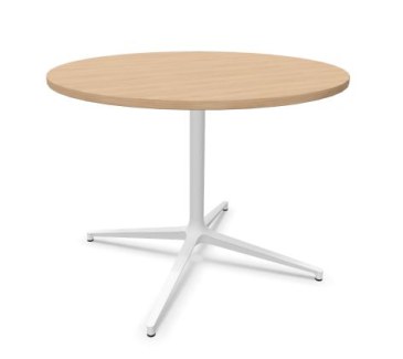 Narbutas Botany vergadertafel Ø 100 cm met metalen onderstel  CBE100 1