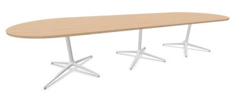 Narbutas Botany vergadertafel ovaal 360 x 120 cm   CBF360 1
