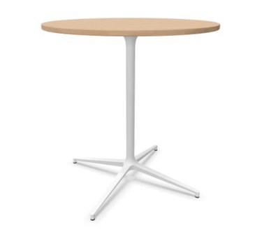 Narbutas Botany vergadertafel hoog Ø 100 cm met metalen onderstel  CBG100 1