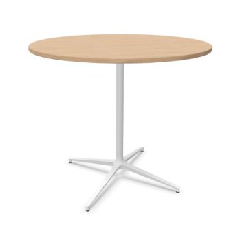 Narbutas Botany vergadertafel hoog Ø 120 cm met metalen onderstel  CBG120 1