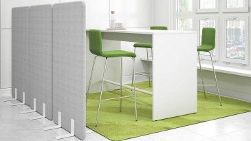 Akoestische scheidingswand Narbutas Free Standing 1200 x 36 x 1600 mm  AFU122 3