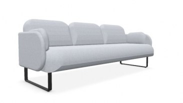 Narbutas MYAMI 3-zits loungebank   SDM003 1