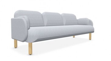 Narbutas MYAMI 3-zits loungebank   SDM003 2