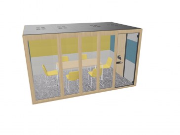 Narbutas Silent Room XL Melamine vergaderruimte  PAR8102-D1A 1