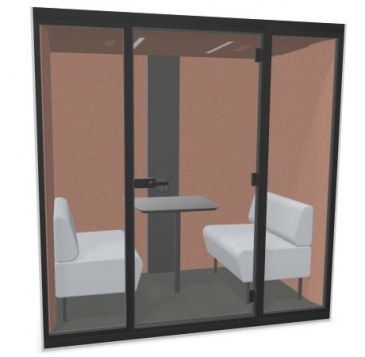 Narbutas Sonus M vergaderruimte met PET achterwand  SON202 0