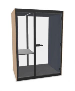 Narbutas Sonus S Plus  achterwand glas akoestische werkplek  SON151 0