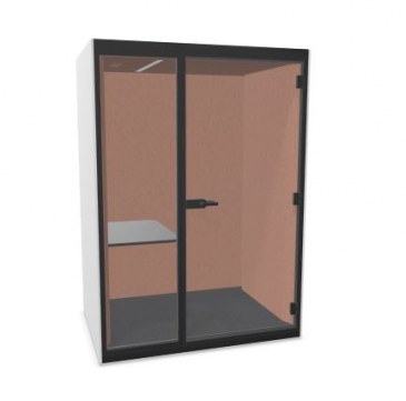 Narbutas Sonus S Plus  achterwand glas akoestische werkplek  SON151 3