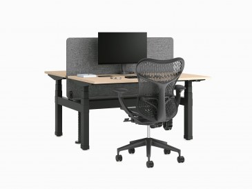 Herman Miller Nevi Link Duo werkplek  DWE32AE4Y 0