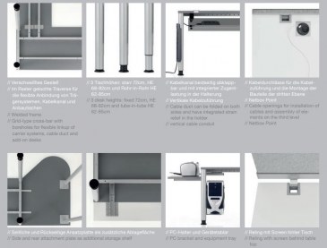 OKA bureau Simply 180 x 80 cm  DL8 TV0022 1