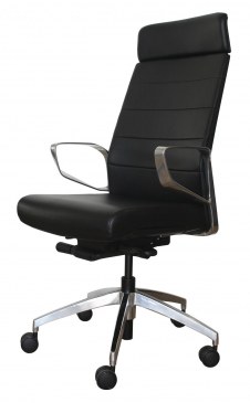 Orange Office directiestoel 605 zwart leder  605 1