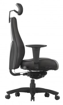 Raptor 24 uurs bureaustoel - leder  RAP-TBLE 1