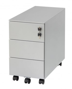 Orange Office rolcontainer smal 3 laden   CTSM3 3