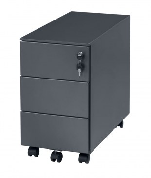 Orange Office rolcontainer smal 3 laden   CTSM3 2