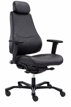 Tilburg 24 uurs bureaustoel - leder  TIL_TBLE 0