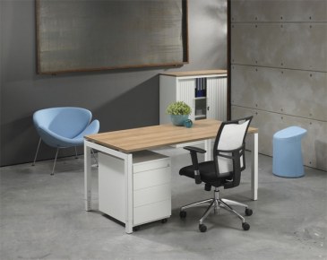 Orange Office Bureautafel Quartet 140 x 80 cm  OO 4Q148 1