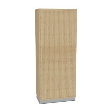 OKA houten 5OH jalouziedeurkast 197,1x120x45 cm  SBOBI22 0